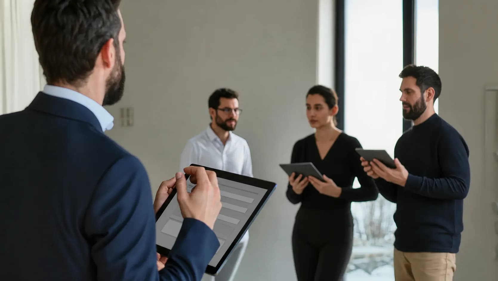 Equipo de Adaptive revisando tecnología y operación de una tienda online