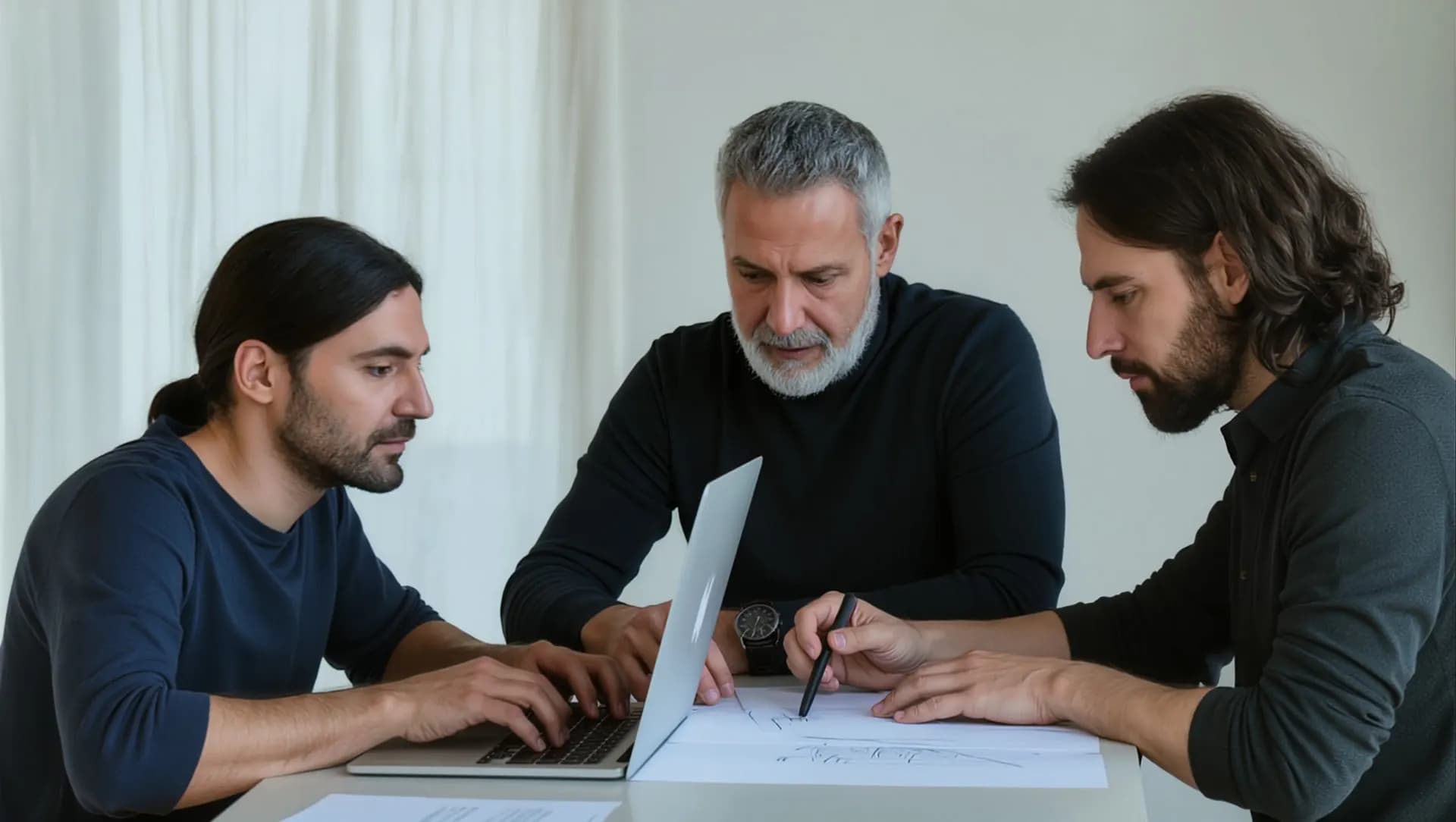 Sesión de análisis de arquitectura e intención de búsqueda