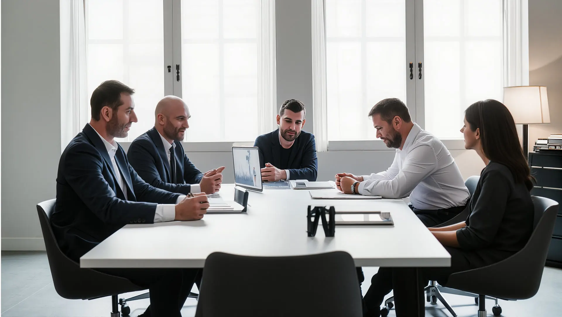 Equipo de Adaptive trabajando en una estrategia de posicionamiento SEO