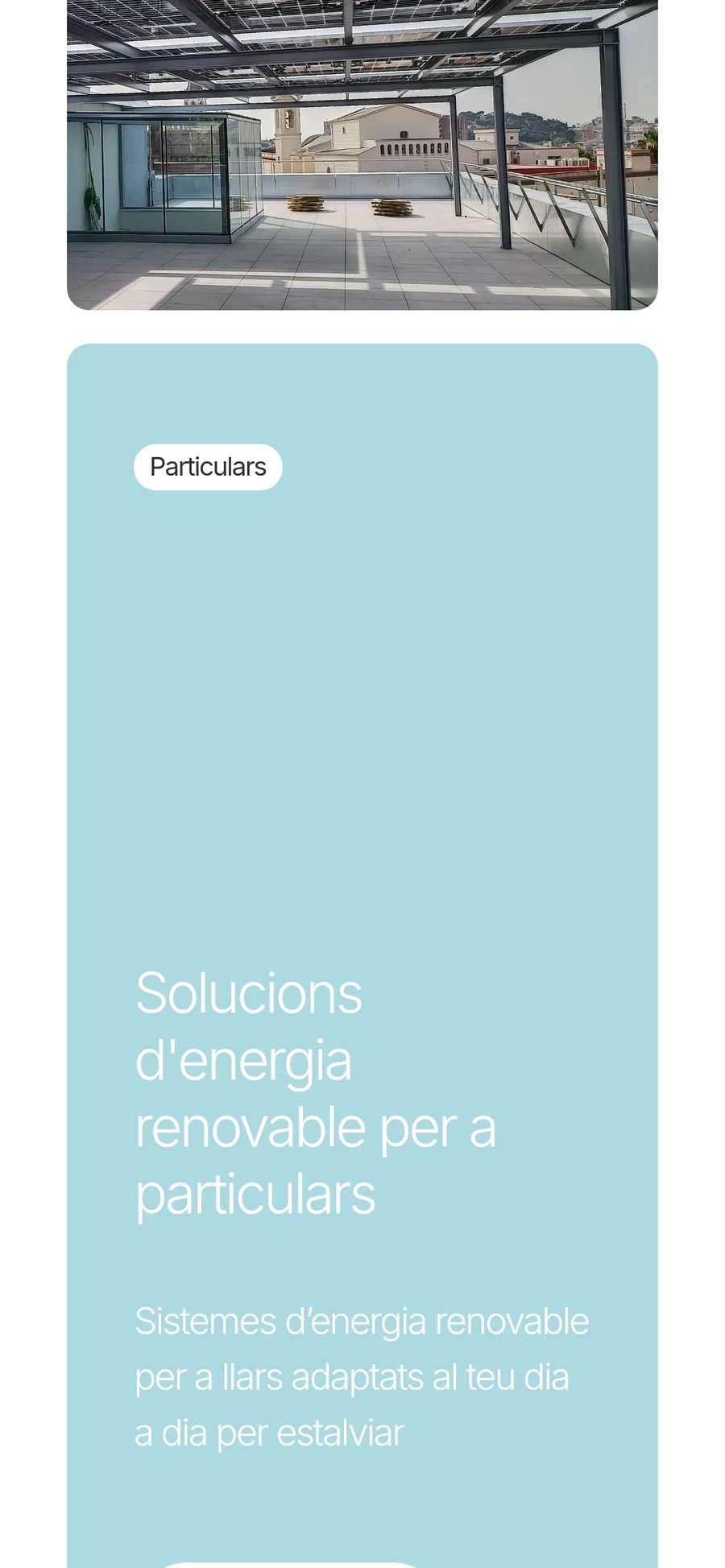 Bloques de soluciones para particulares y empresas en móvil
