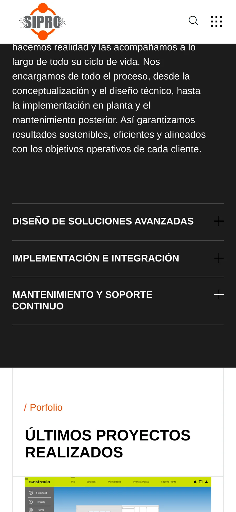 Metodología y proyectos de Sipro en móvil